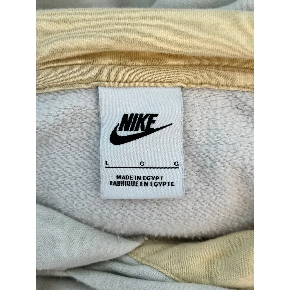 Rare Nike Hoodie Large Tie Dye Alien Swoosh Celestial Grunge Skater Basketball